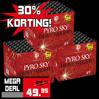 Bonfireworks Pyro Sky Heavy Weights