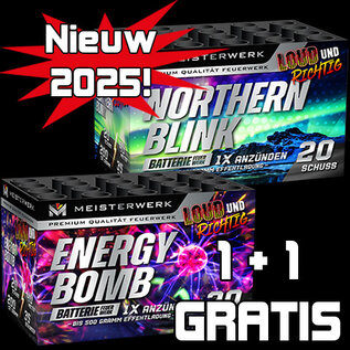 Geisha Meisterwerk 1+1 GRATIS Energy Bomb & Northern Blink