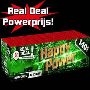 Real Deal Happy Power Compound 140 schots