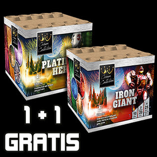 Crown 1+1 GRATIS Iron Giant & Platinum Hero