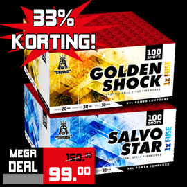 Geisha Diversen Golden Shock + Salvo Star