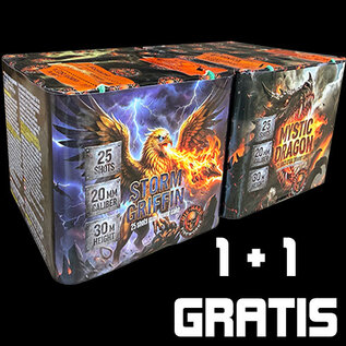 DIE-HARD 1+1 Gratis Mystic Dragon & Storm Griffin
