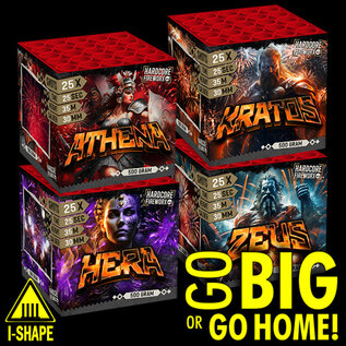 Hardcore Fireworks Clash of the Titans
