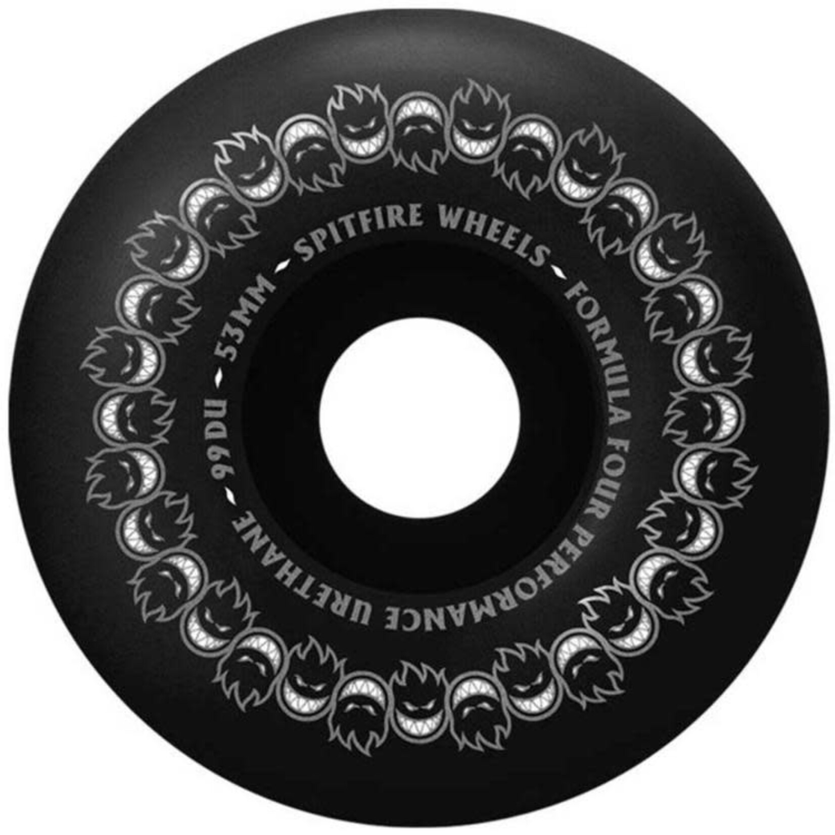 spitfire spitfire formula four bighead zwart 99 duro 53 mm