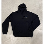 north North hoodie 2 logo's zwart