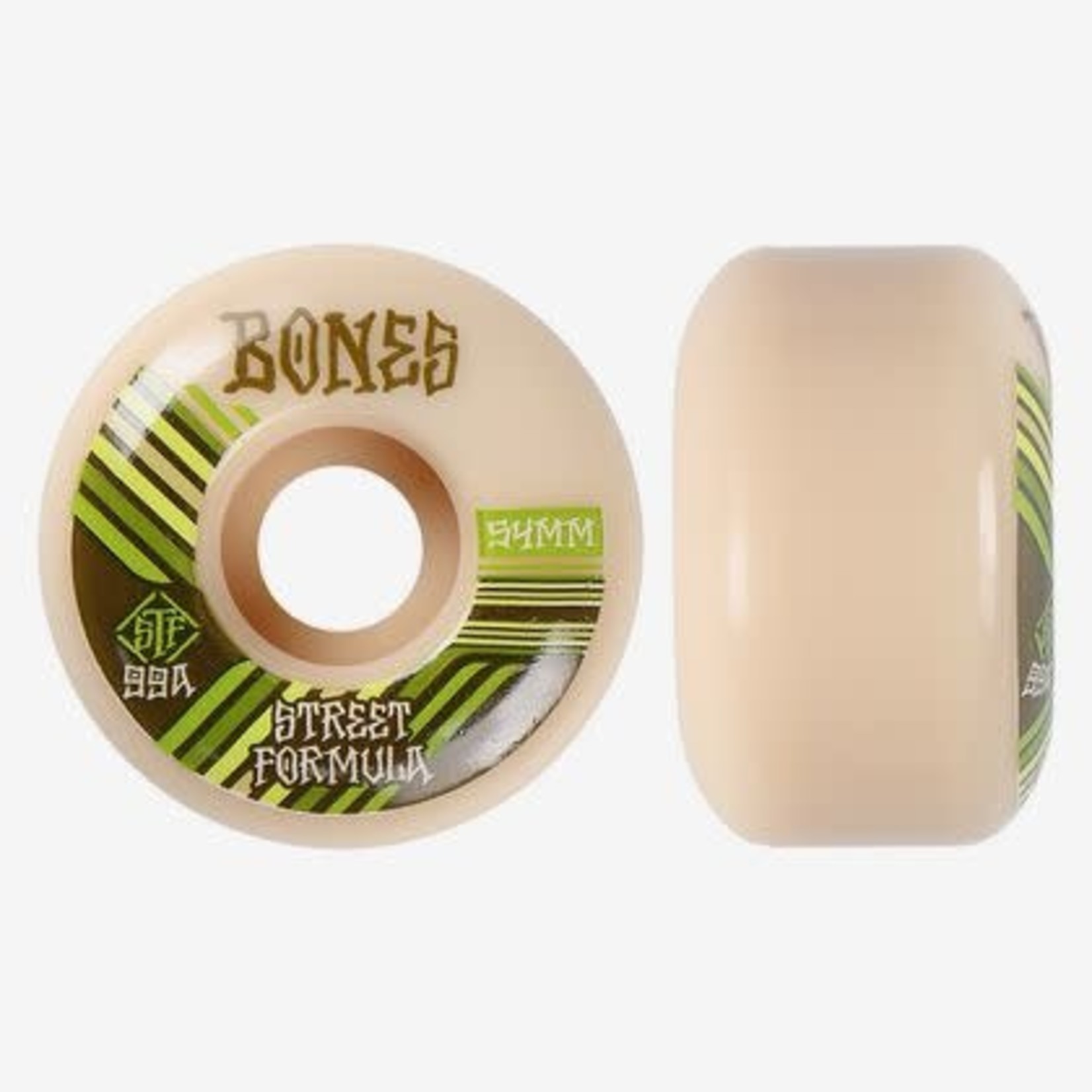 bones Bones wheels street tech formula retro V4 groen