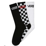 vans vans sock 3 pack  checkered