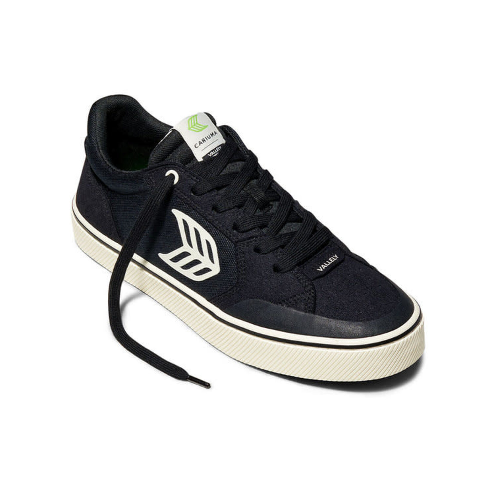cariuma cariuma skateshoe vallely black/ivory