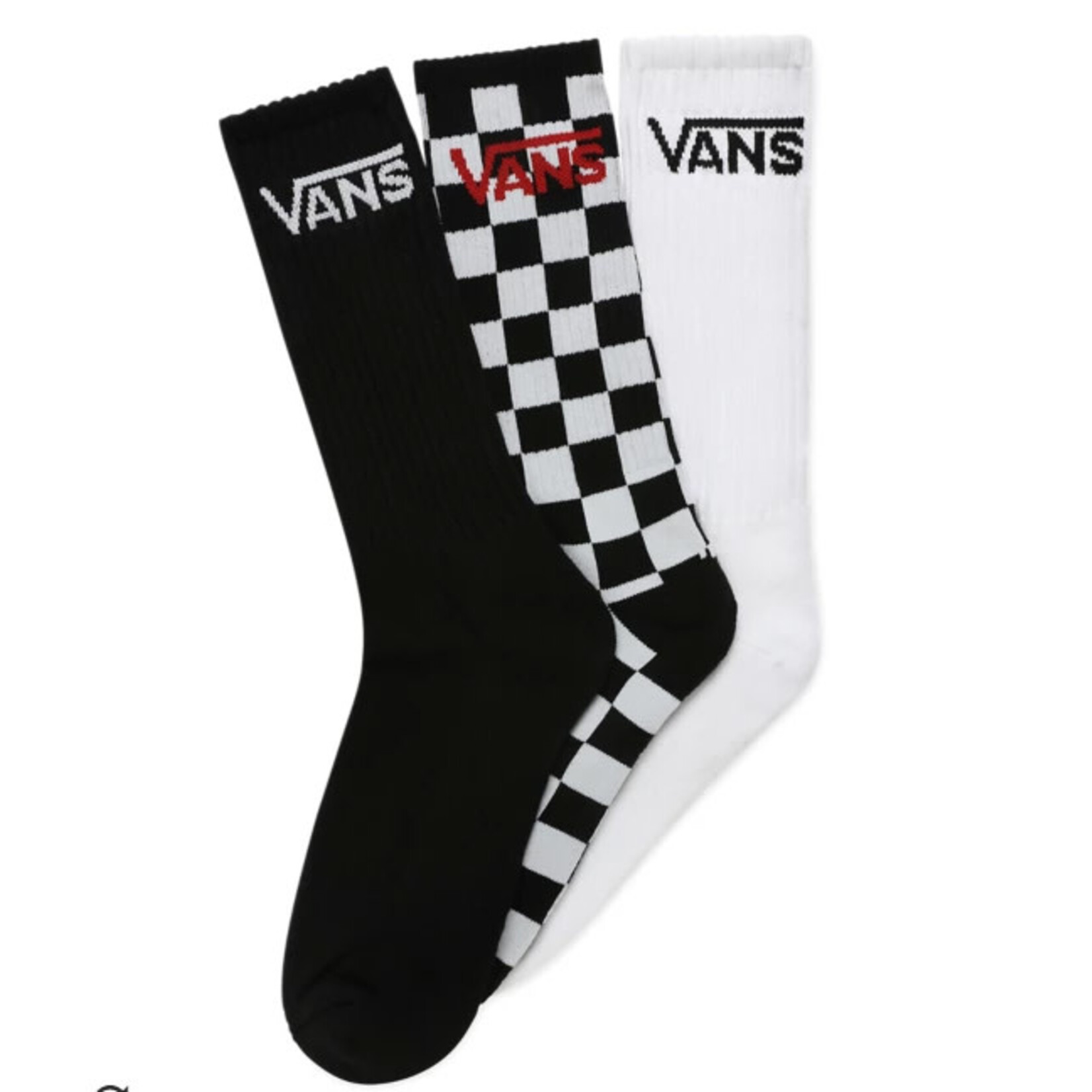 vans vans sock 3 pack  checkered