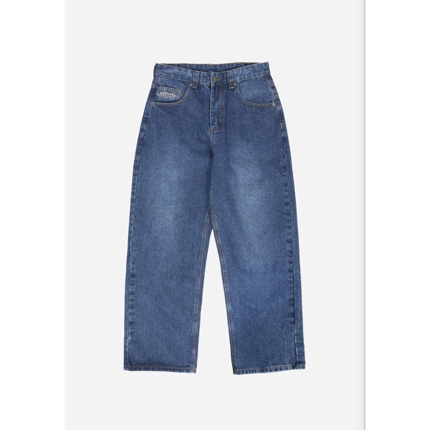 wasted paris Wasted paris broek casper feeler washed blue