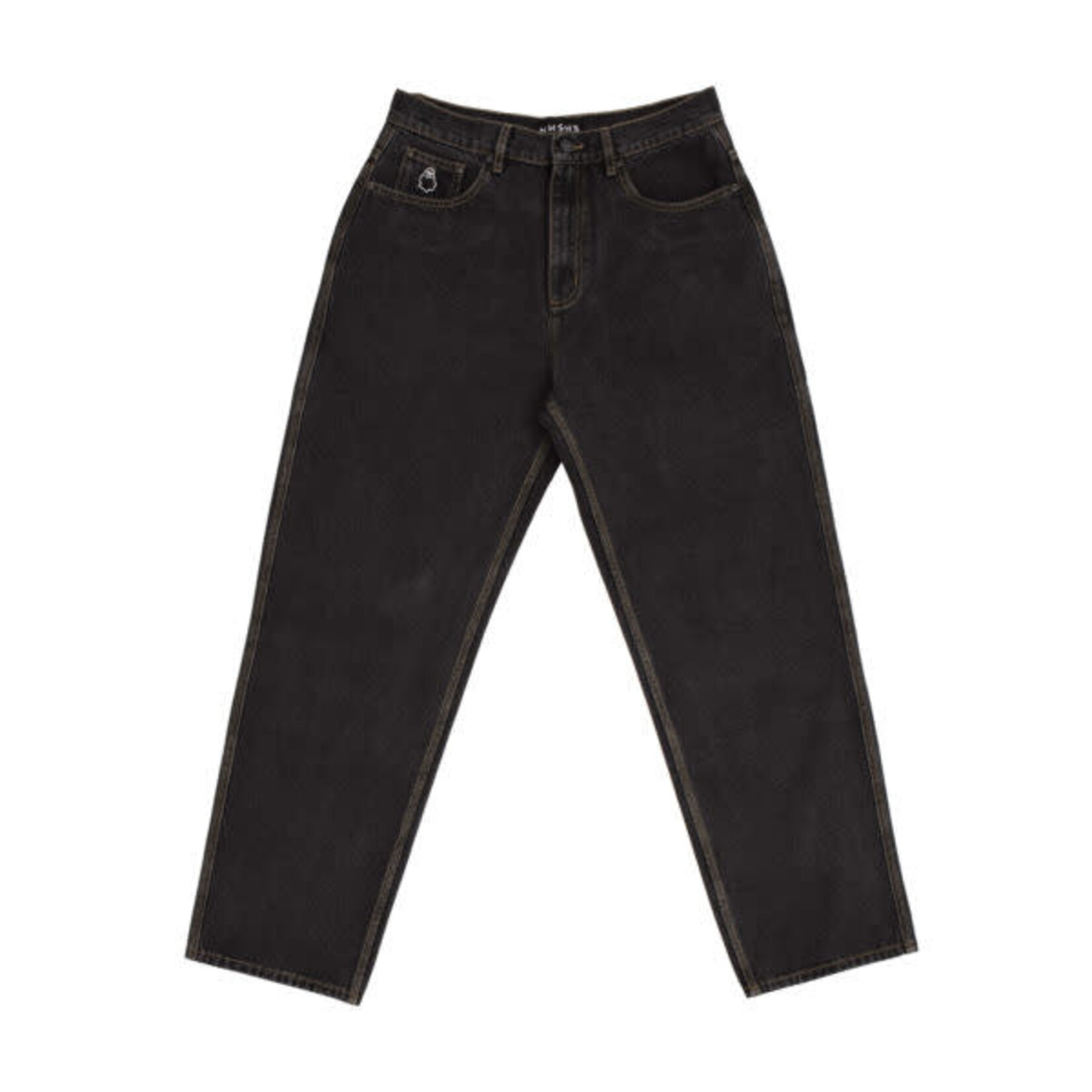 nnsns nnsns broek bigfoot black washed