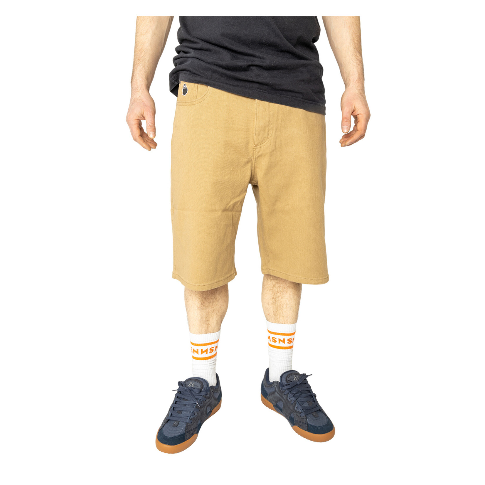 nnsns nnsns short bigfoot beige superstretch