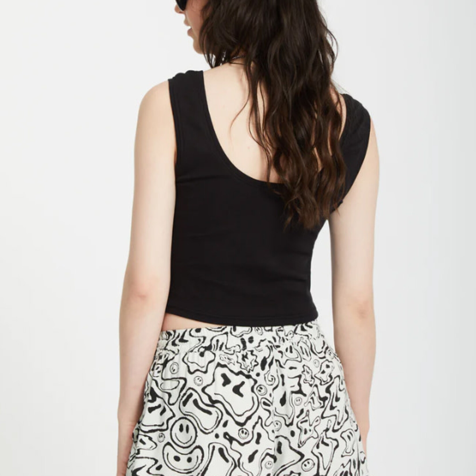 volcom volcom top volcomstone tight BLK