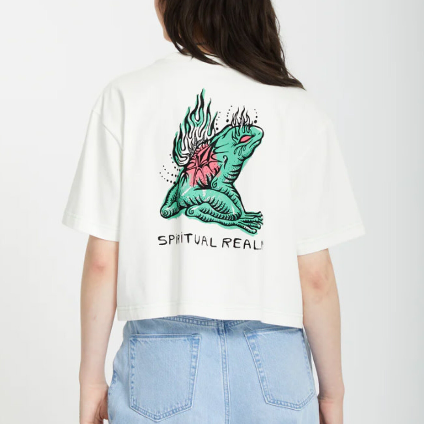 volcom volcom tshirt fa alix wit