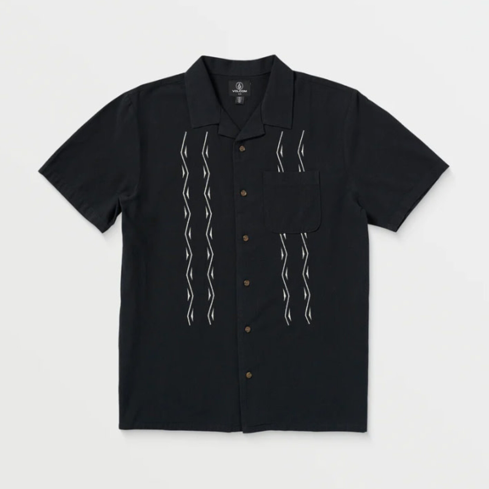 volcom Volcom hemd bayamastone BLK