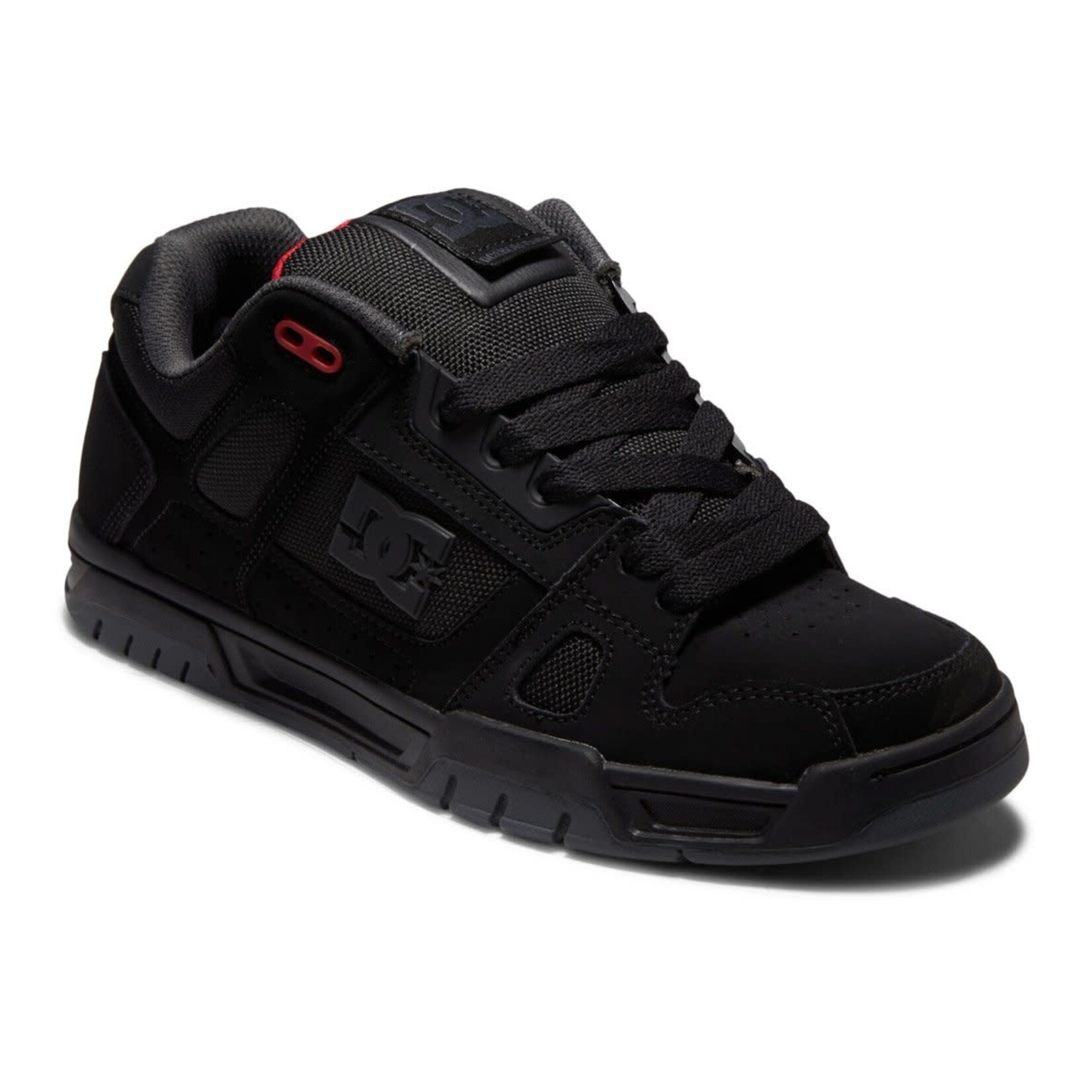 dc Dc skateshoe STAG black/grey/red