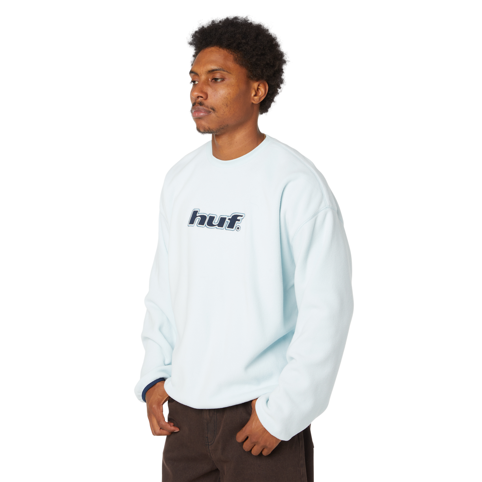 huf Huf crew H dot polar fleece LB