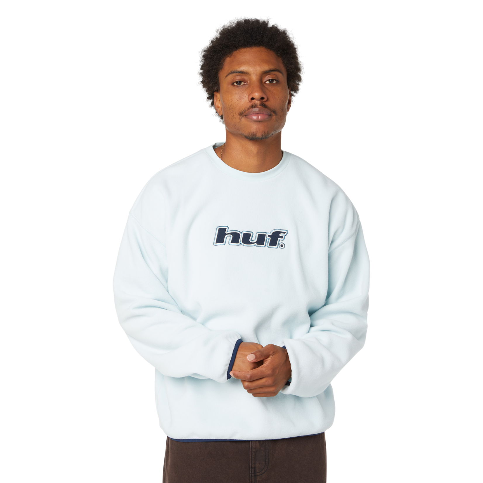 huf Huf crew H dot polar fleece LB