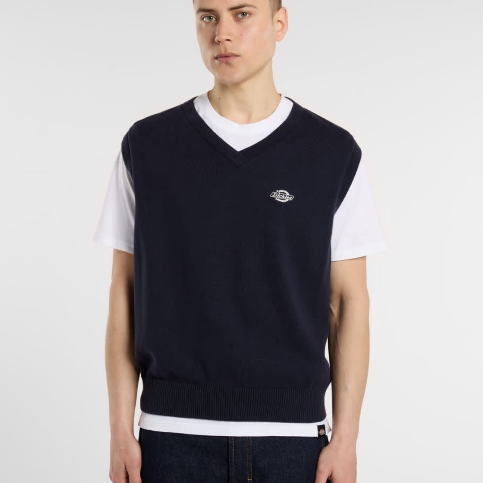 dickies Dickies sweater vest summerdale navy