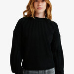 roxy Roxy crew knit coming home BLK