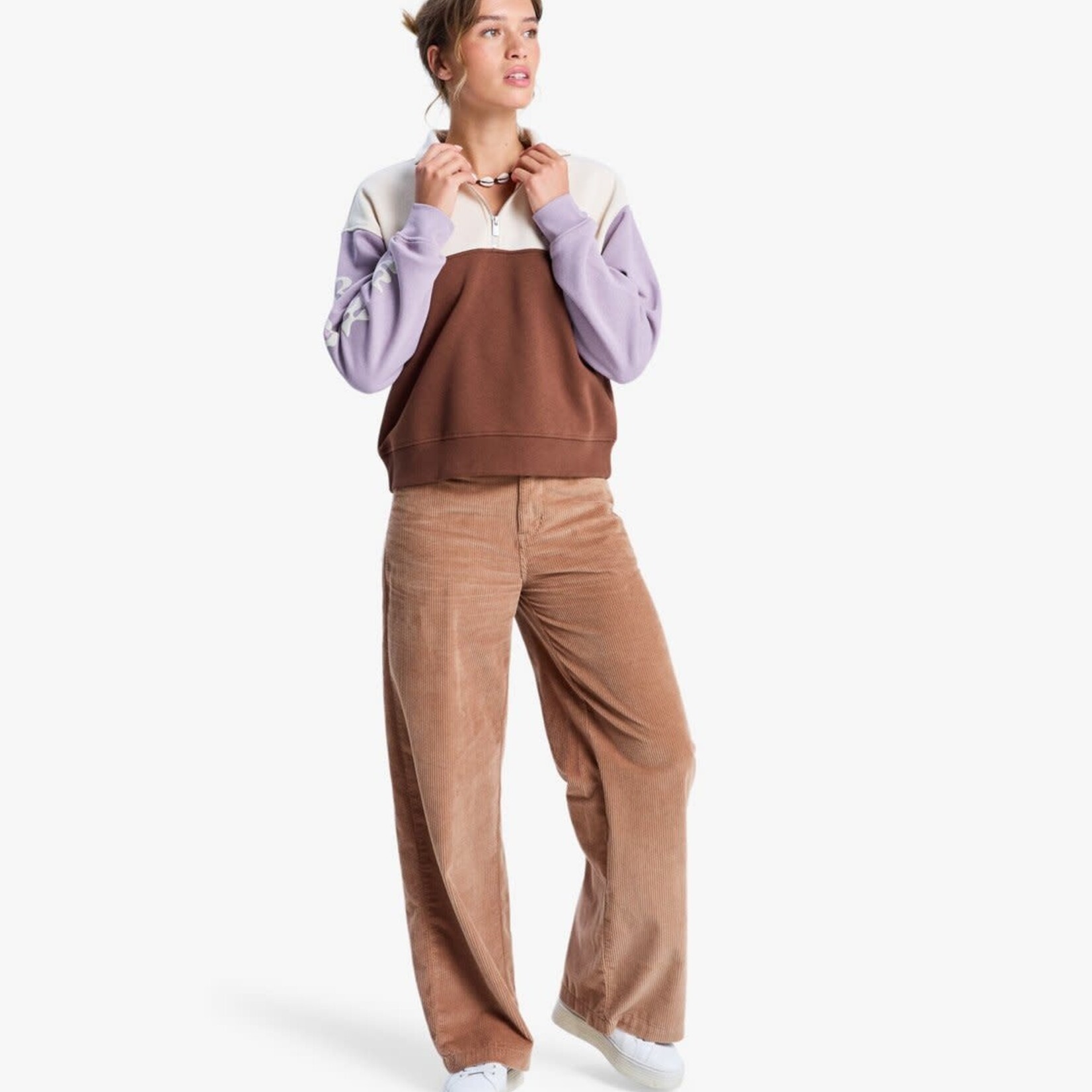 roxy Roxy crew view point block 1/4 zip