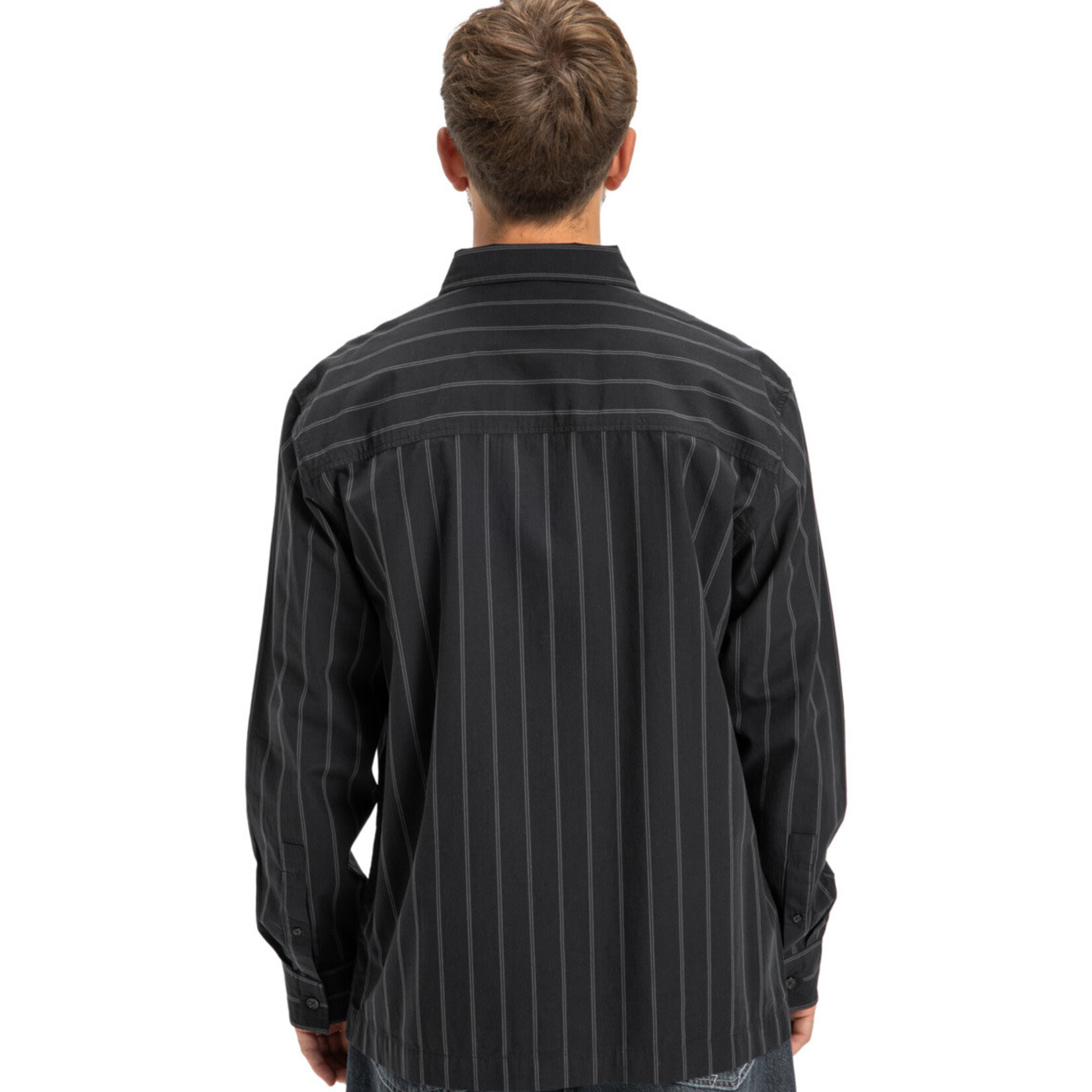 dc DC hemd long lines blk