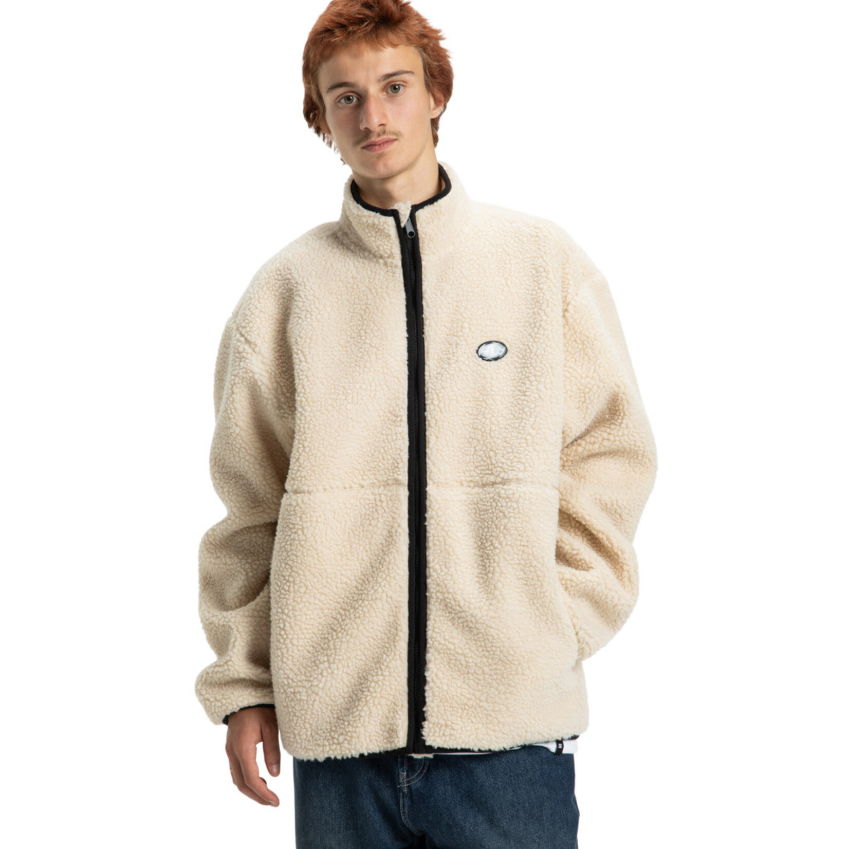 dc DC fleece vault ecru
