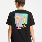 volcom Volcom tshirt radical daze up zwart