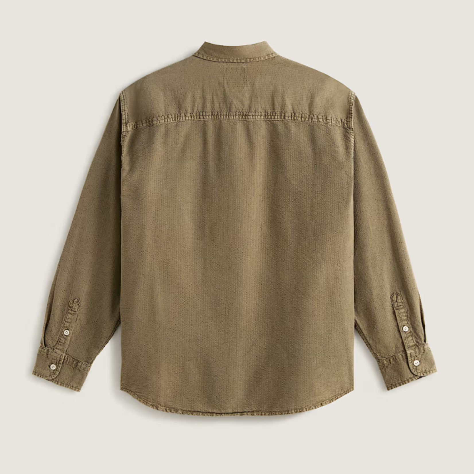 vans vans hemd lawson seersuck bay leaf