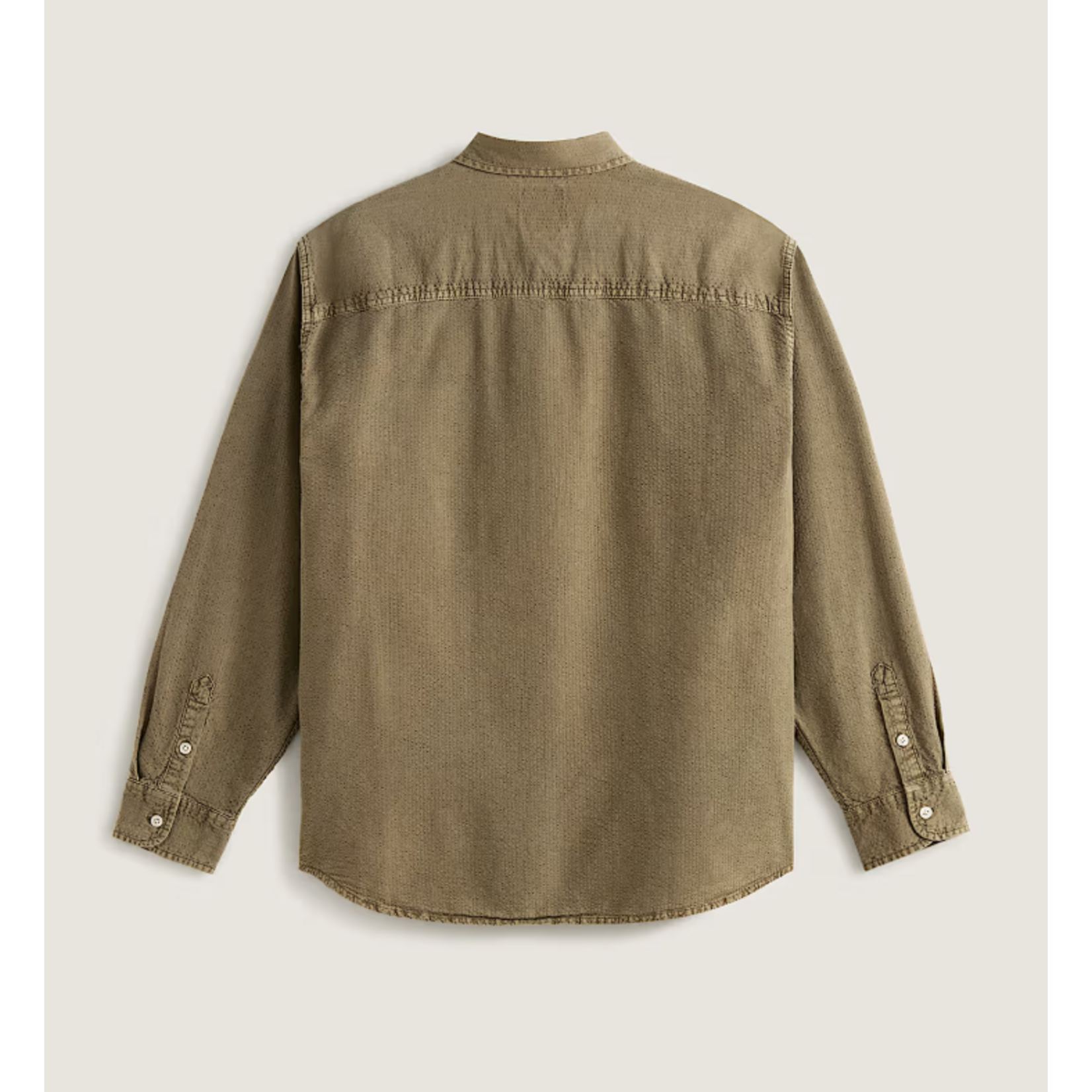 vans vans hemd lawson seersuck bay leaf