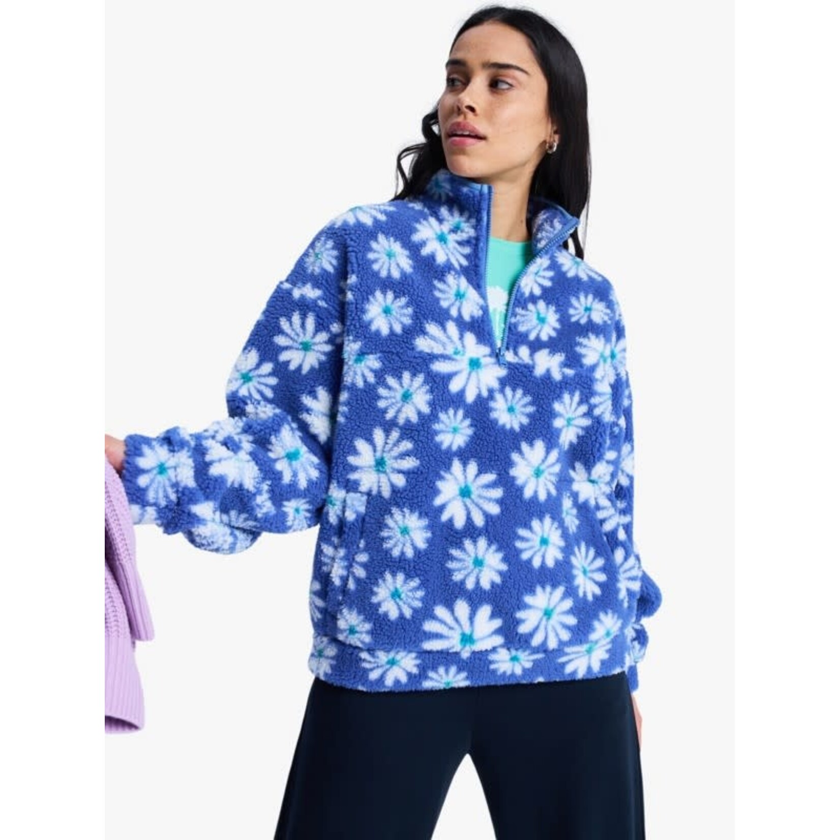 roxy Roxy half zip fleece jive talking bonded