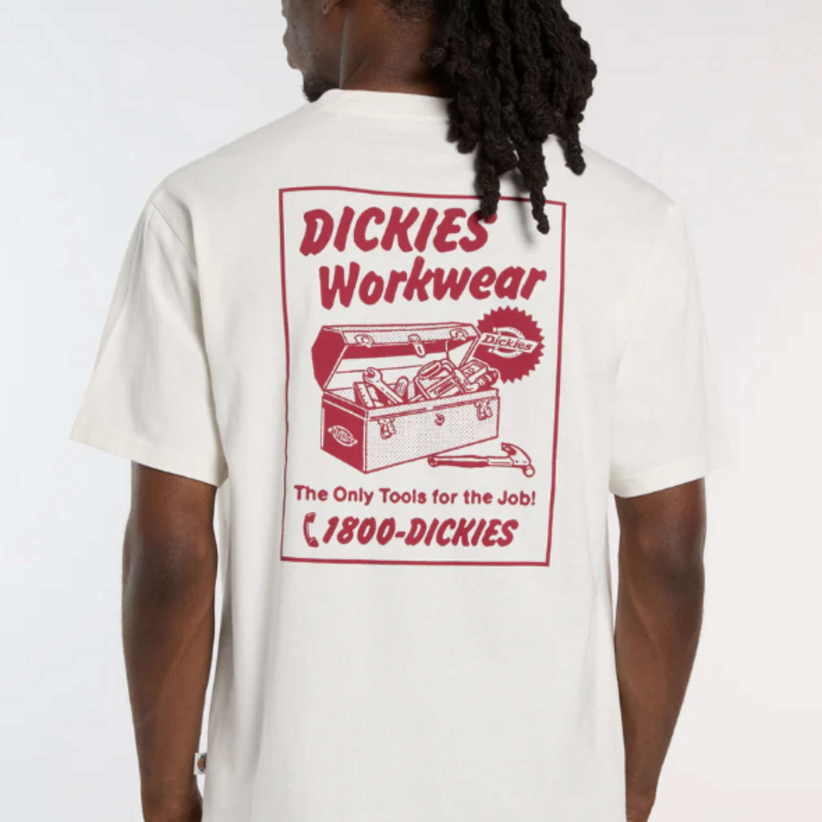 dickies Dickies tshirt dry ridge wit