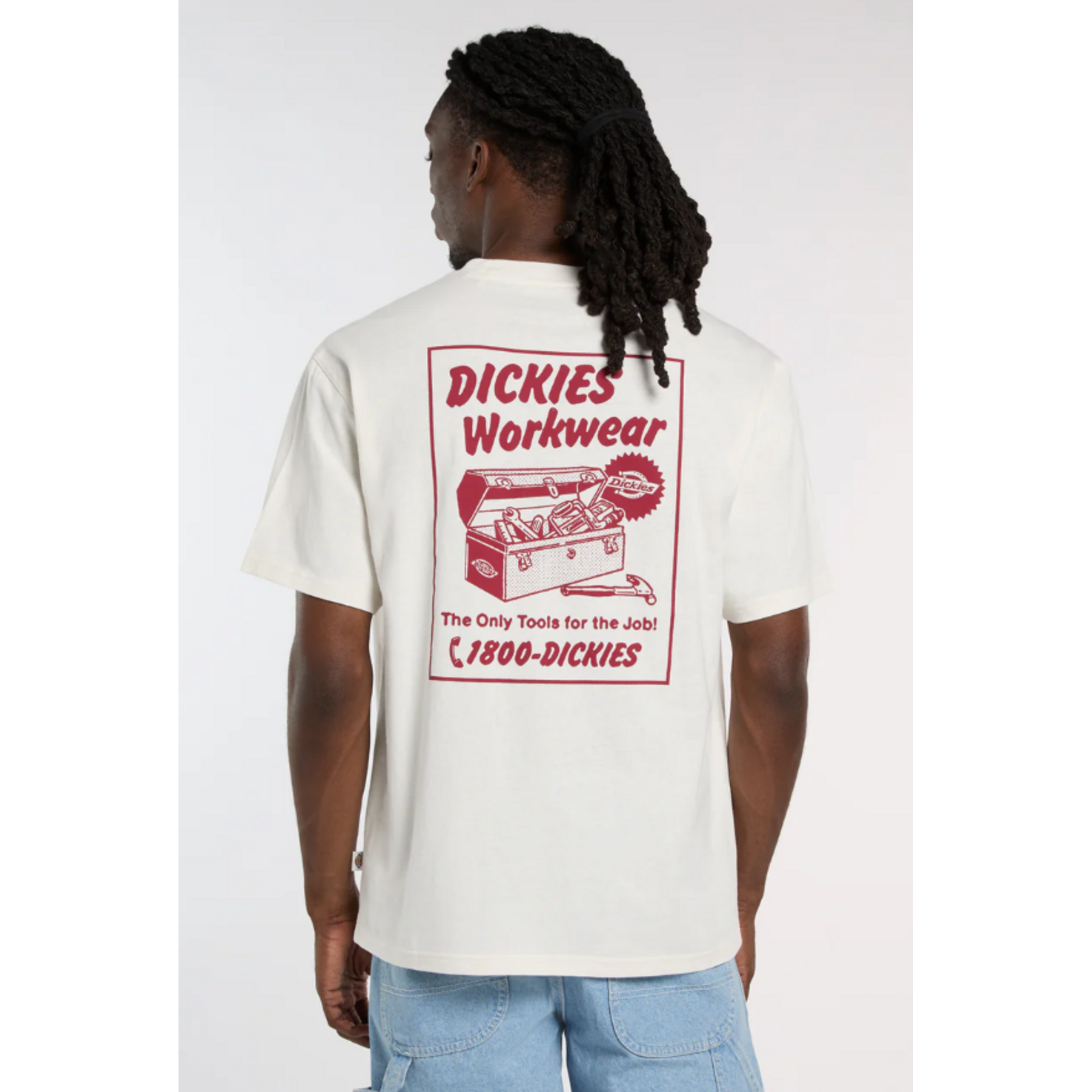 dickies Dickies tshirt dry ridge wit