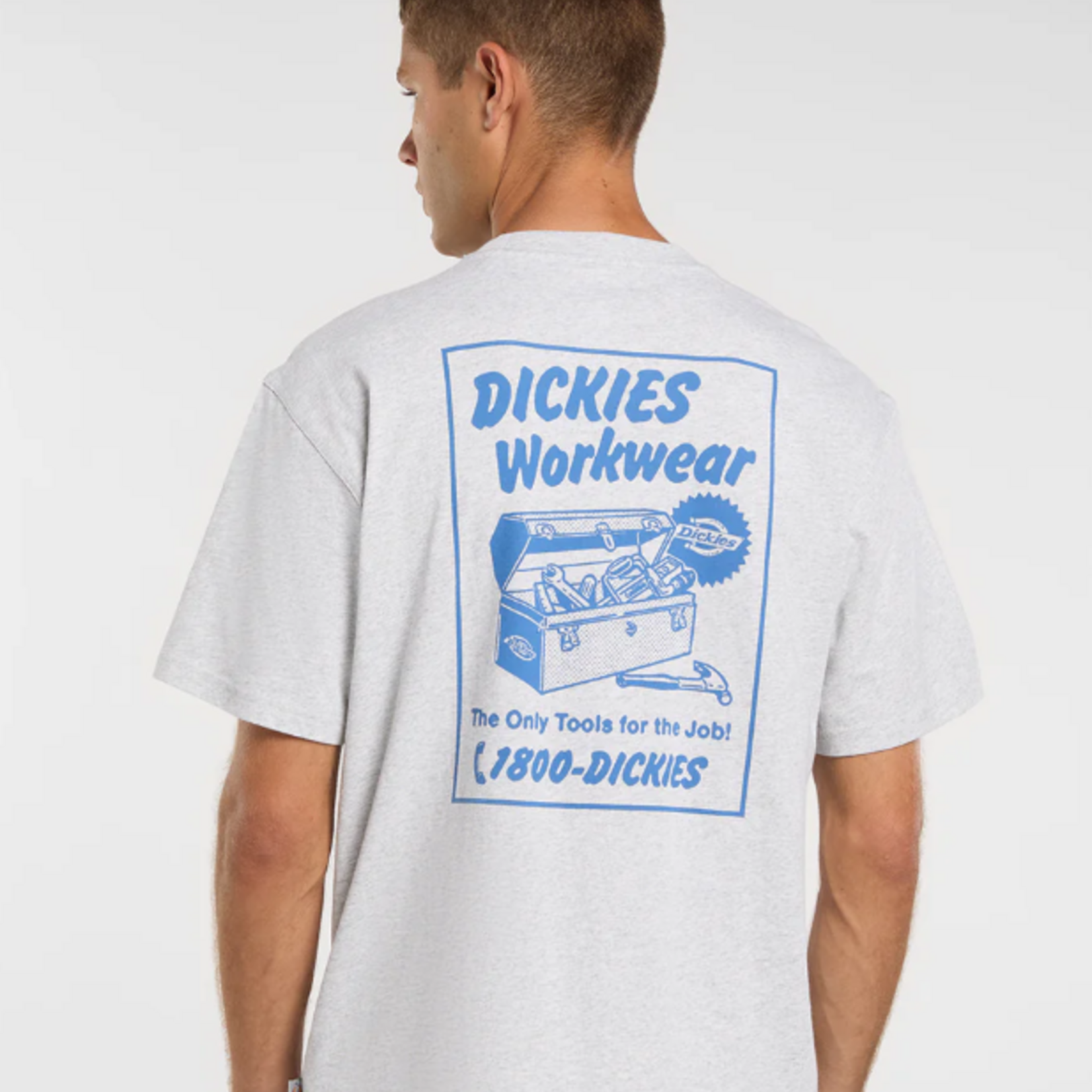 dickies Dickies tshirt dry ridge grijs