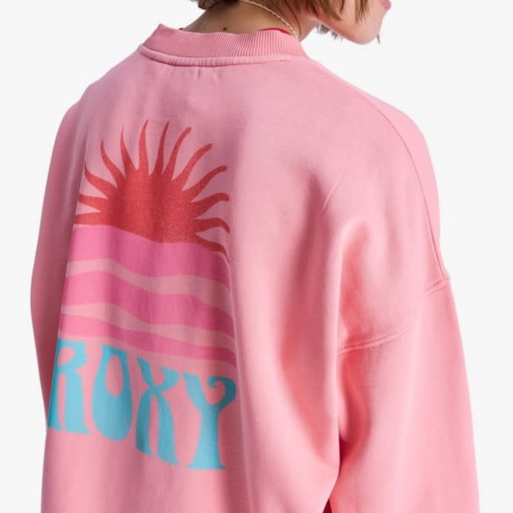 roxy Roxy crew lineup oversized roze