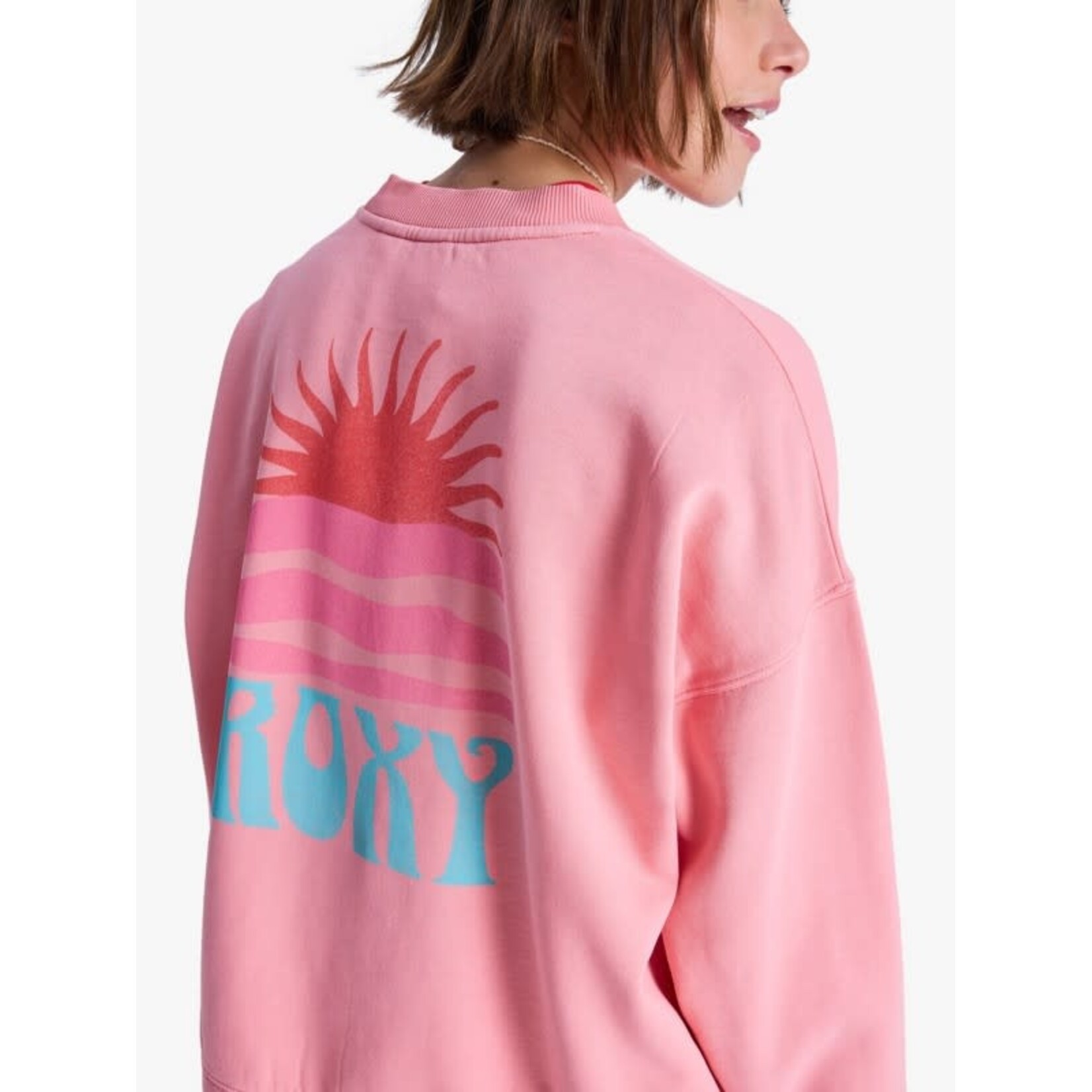 roxy Roxy crew lineup oversized roze