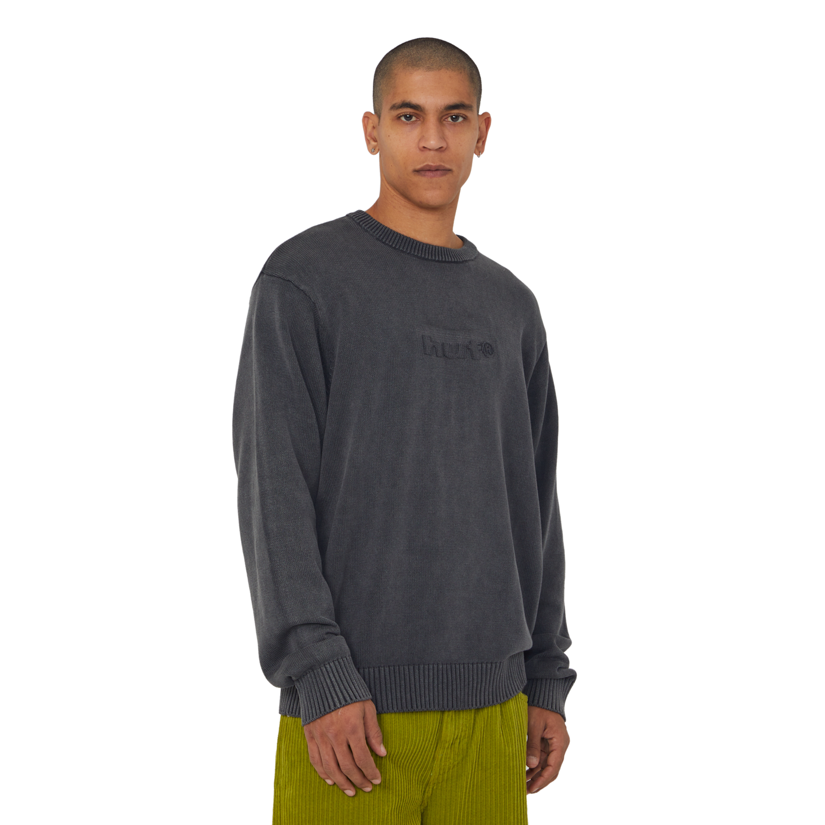 huf Huf crew pacific wash embossed blk