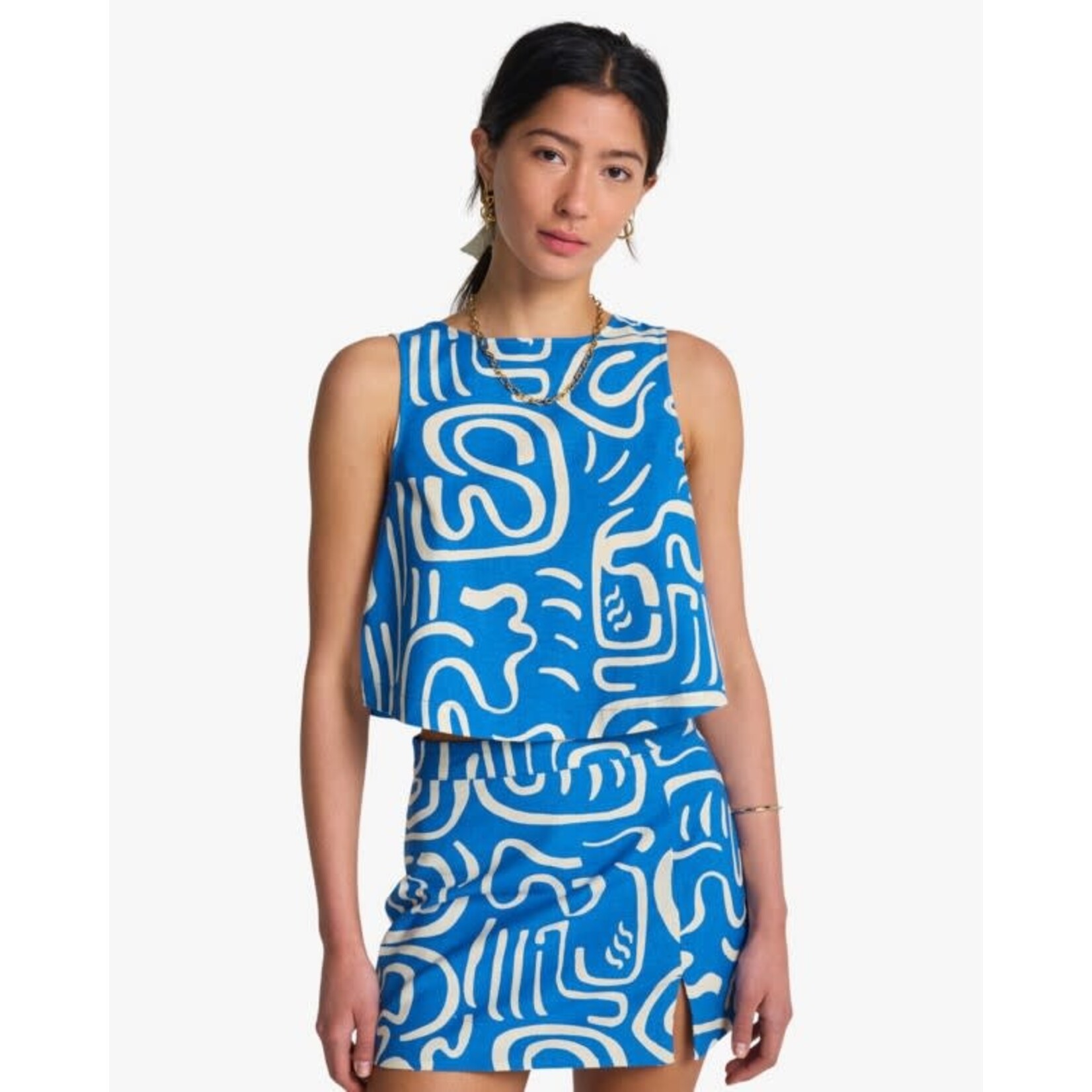 billabong Billabong rokje wave washed printed trb1