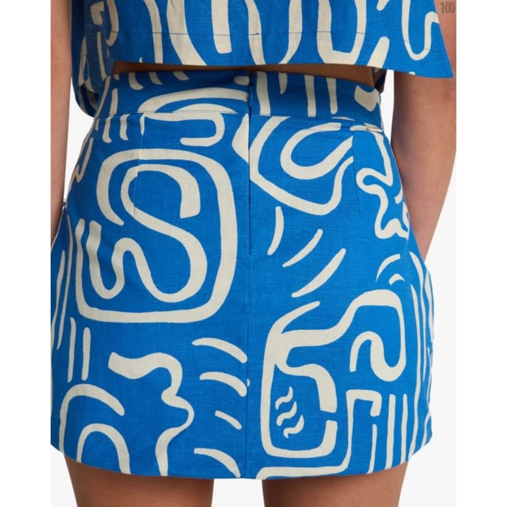 billabong Billabong rokje wave washed printed trb1