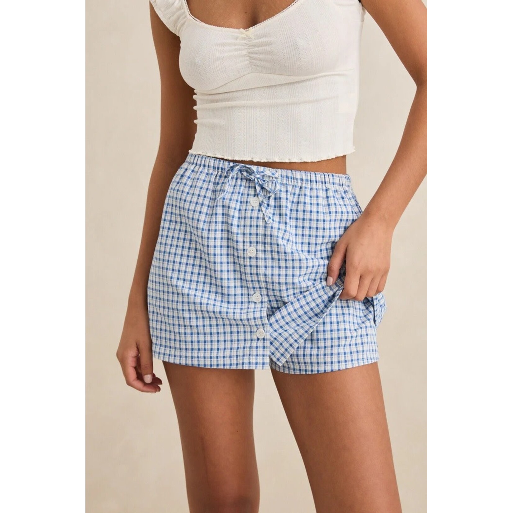 rhytm rhytm skort lola check