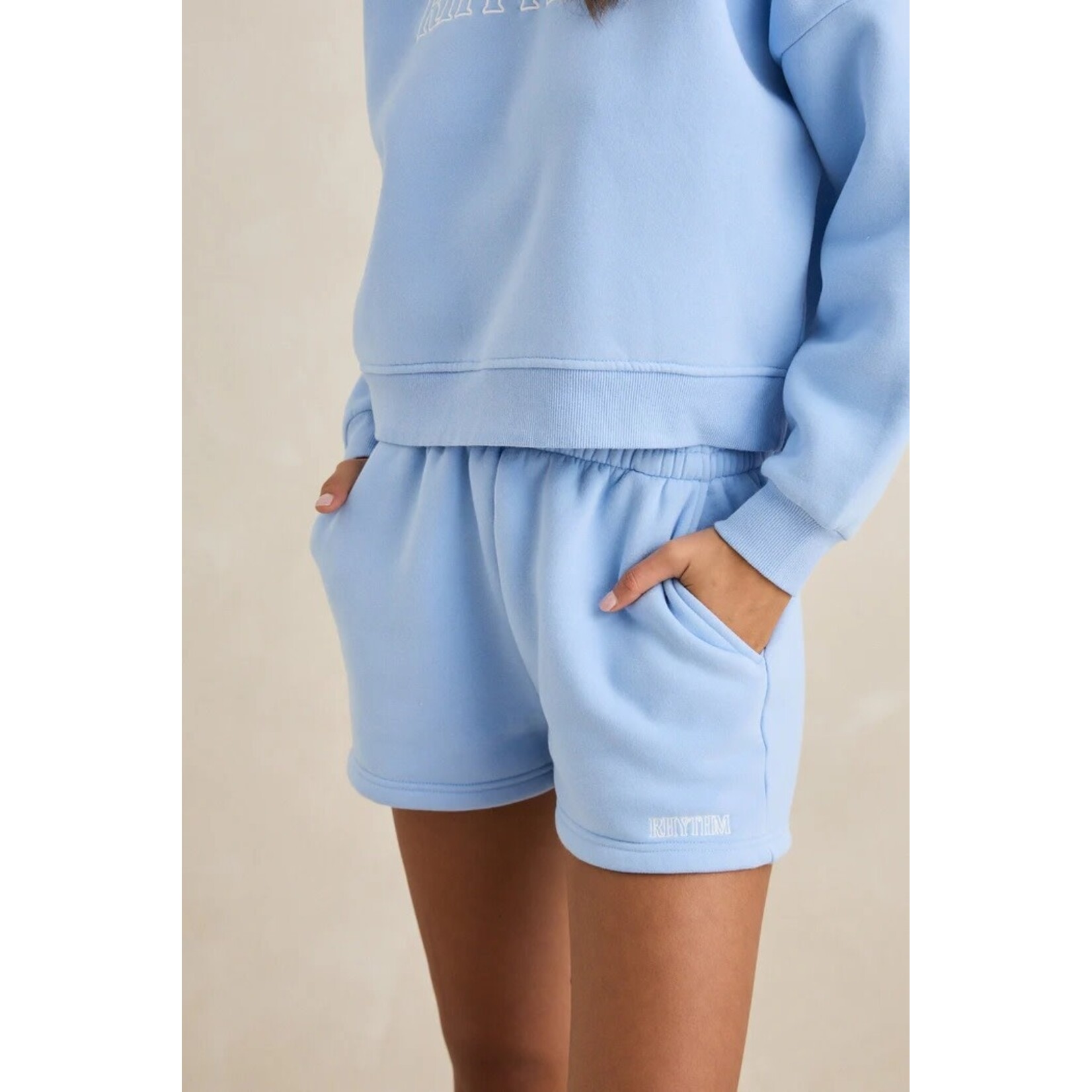 rhytm Rhytm short fleece sky