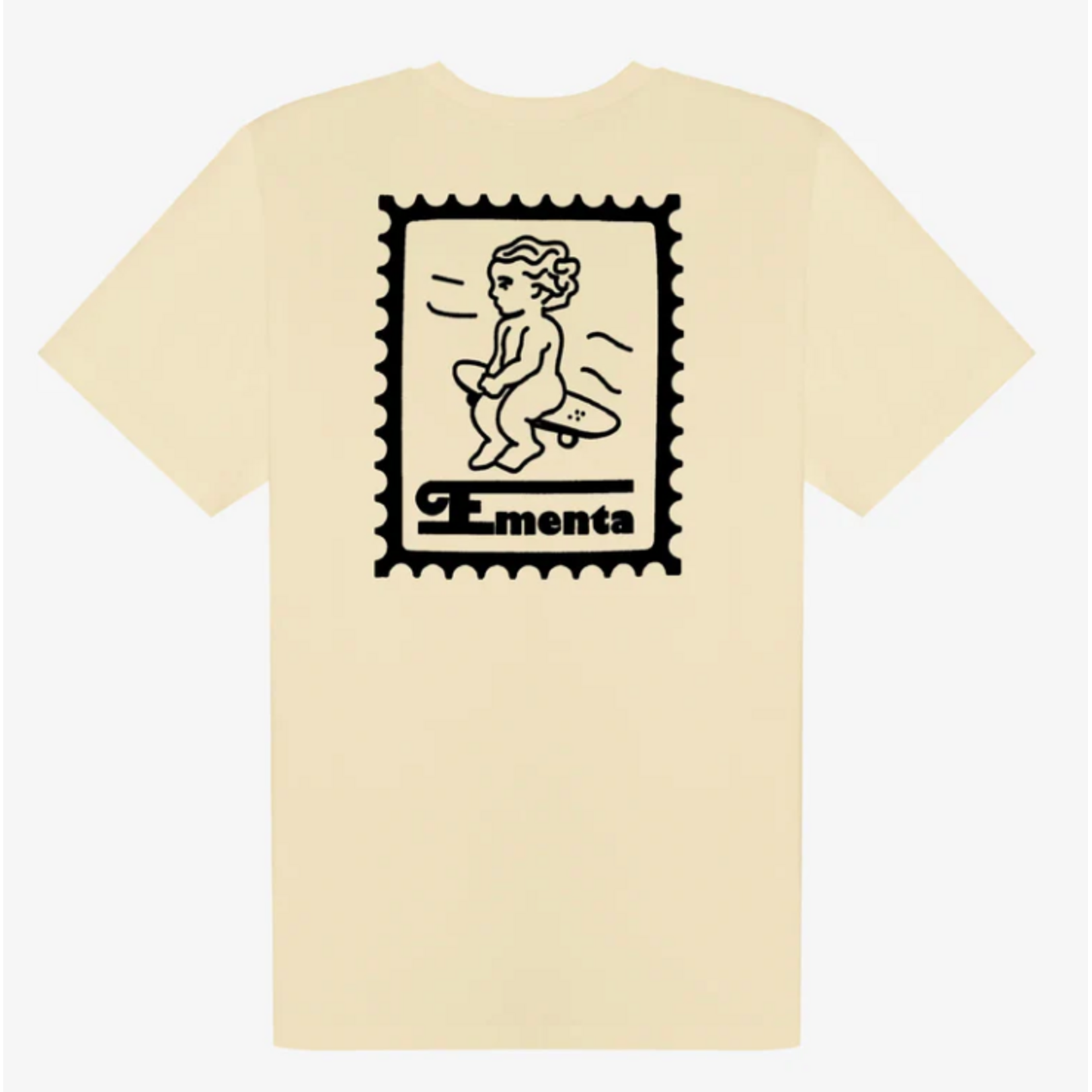 ementa Ementa tshirt ikon stamp beige