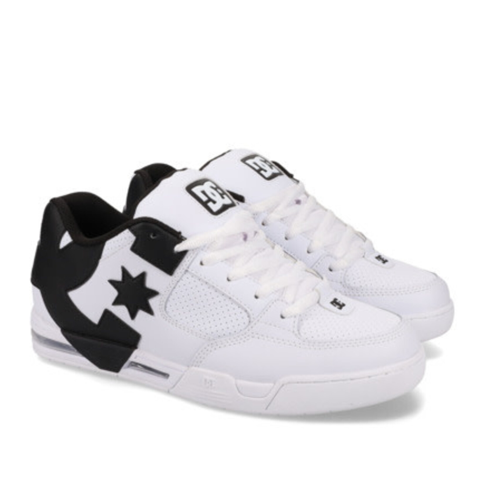 dc Dc skateshoe  command white/black