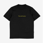 wasted paris Wasted Paris tshirt world sucks blk