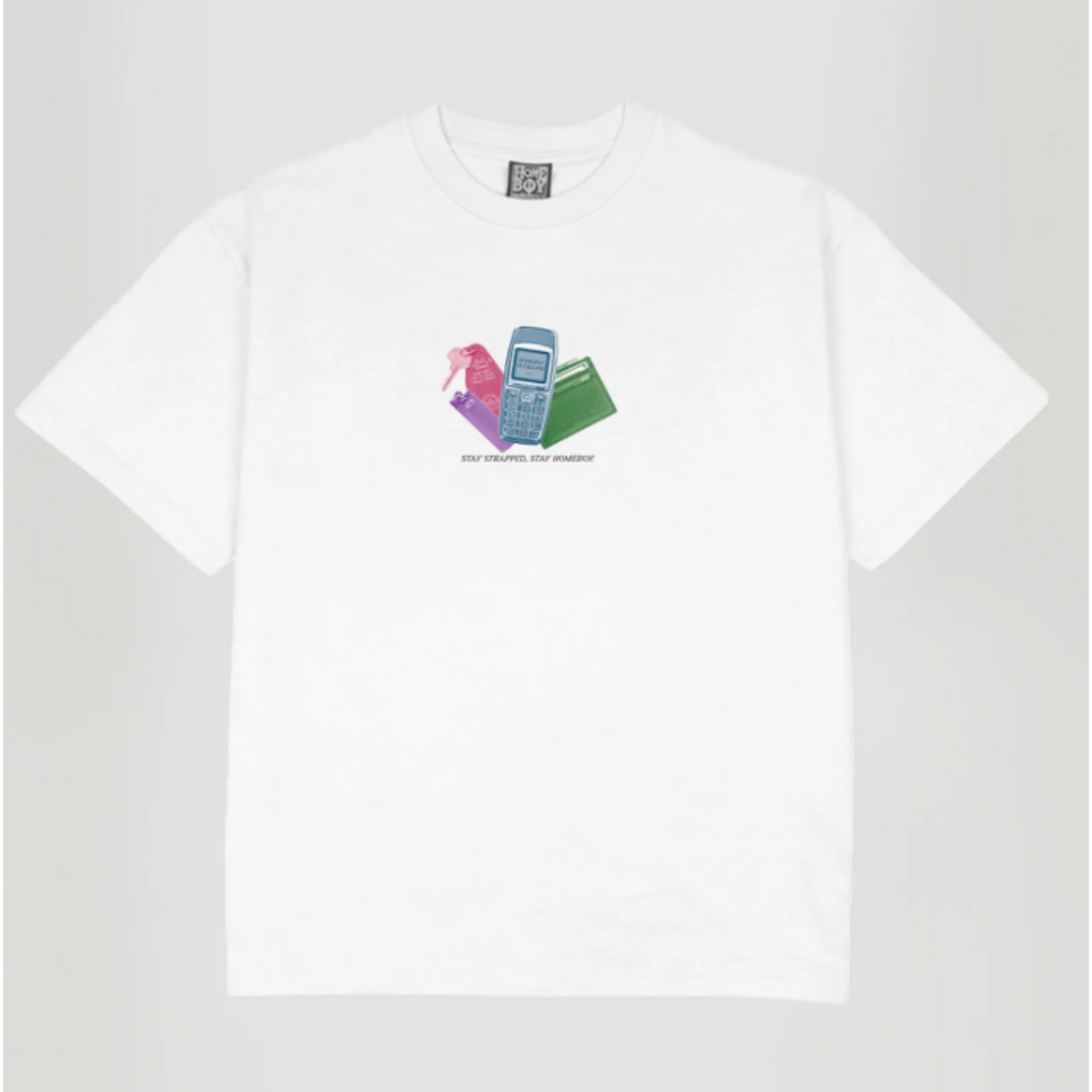 homeboy homeboy tshirt essentials white