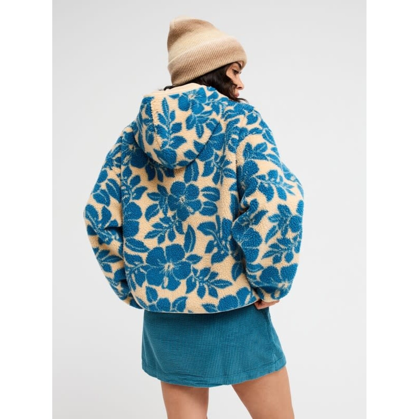 roxy Roxy zip fleece silversky