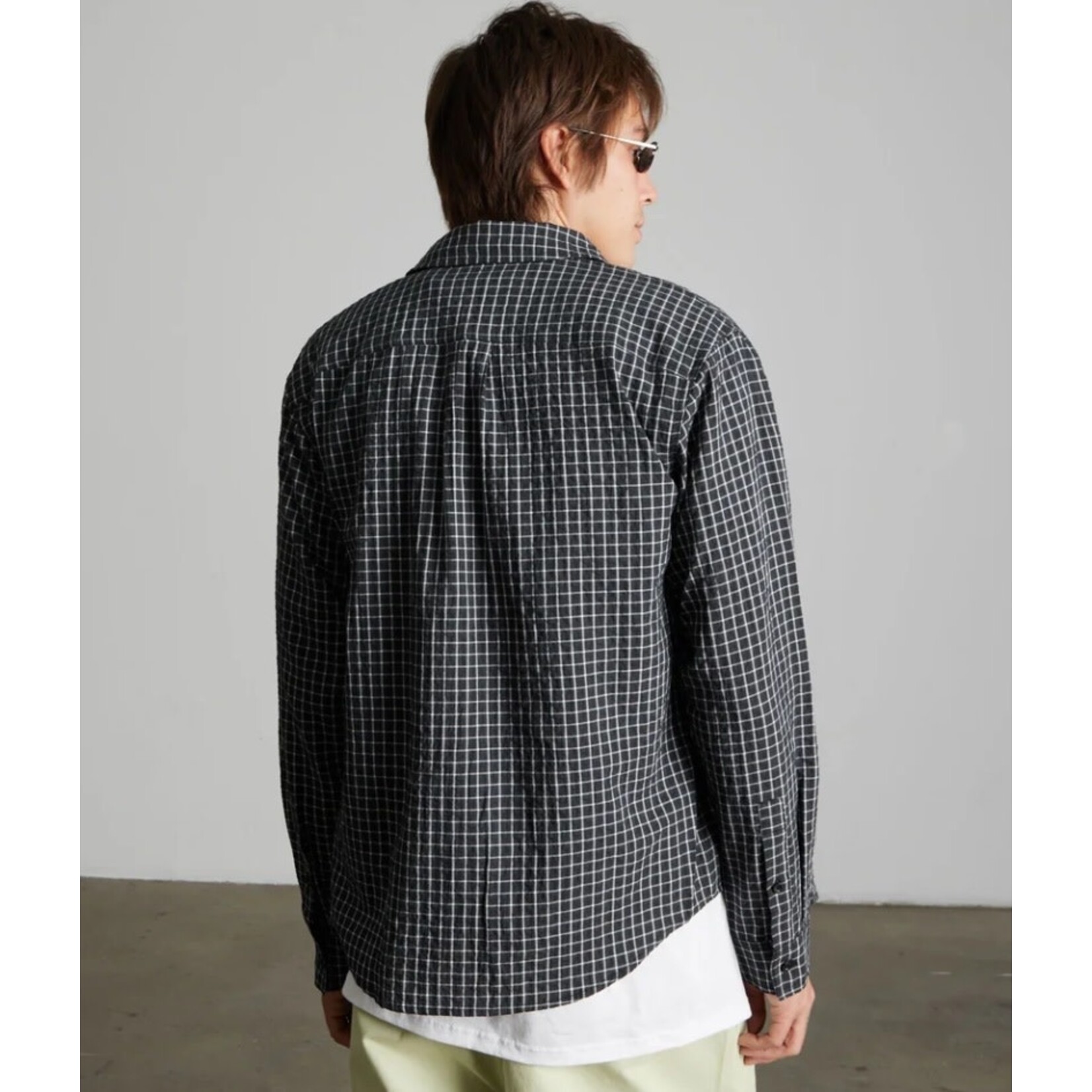 huf Huf hemd megablast woven blk