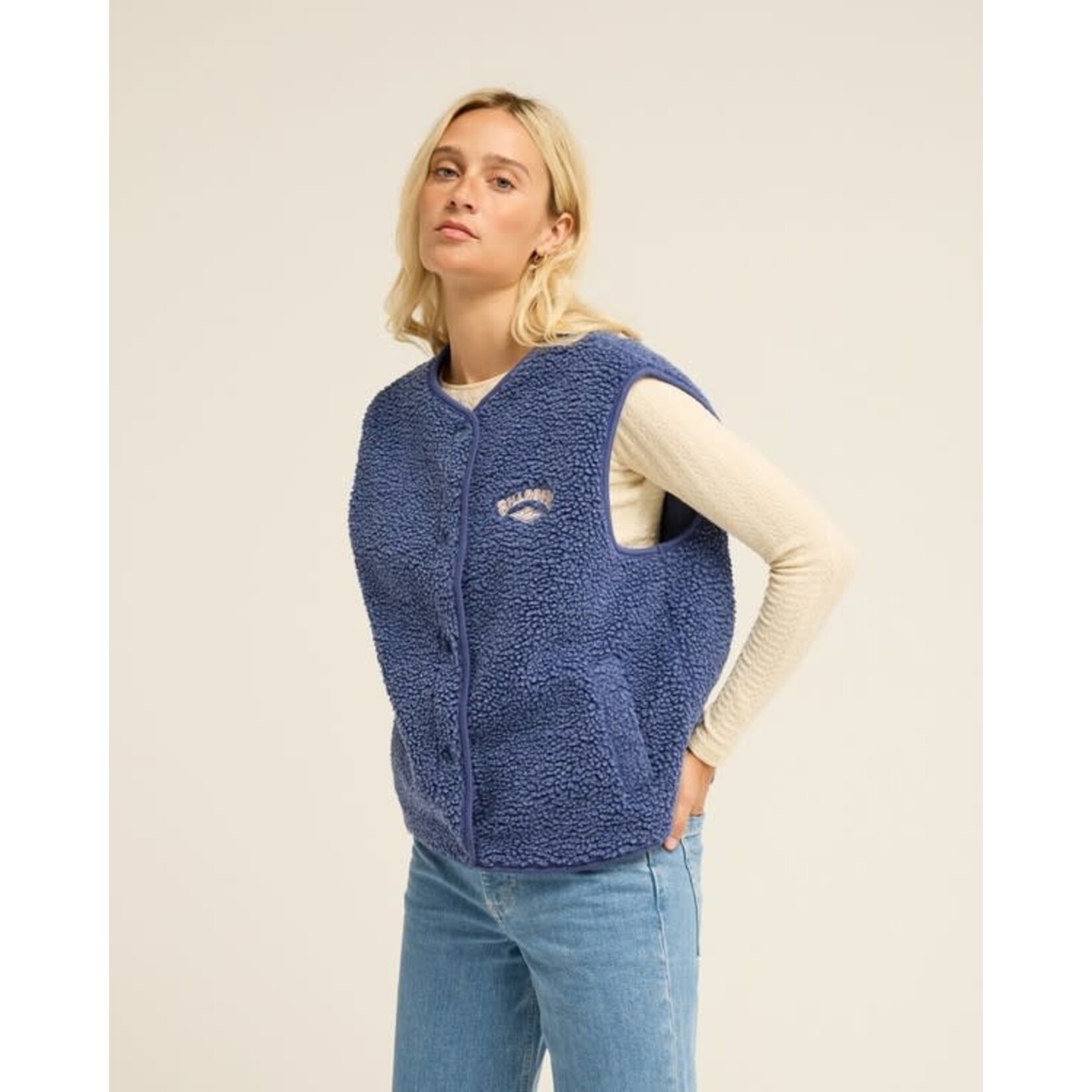 billabong Billabong  bodywarmer be happy vest blauw