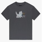 ripndip Ripndip tshirt nobody cares charcoal