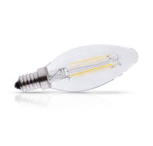 LED lamp E14 Filament Vlam 4W 495 LM Dimbaar 2700K